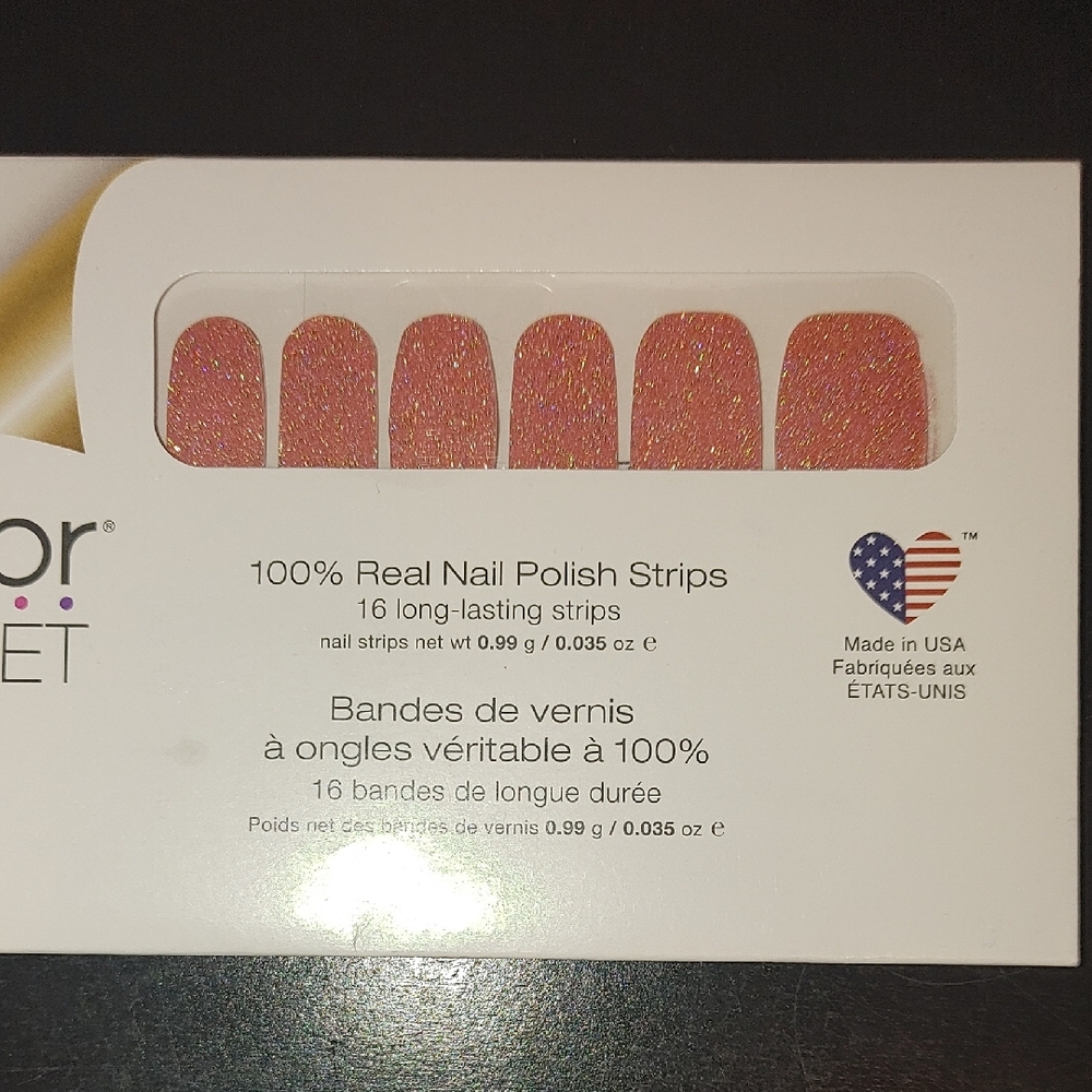 Color Street Cape Coral Nail Strips